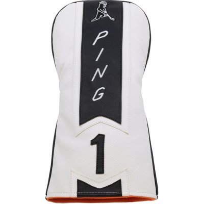 Ping headcover PP58 Driver Cover - bílo černý Limited – Zboží Dáma