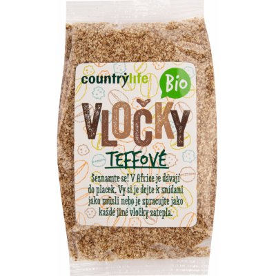 Country Life Vločky teffové Bio 250 g