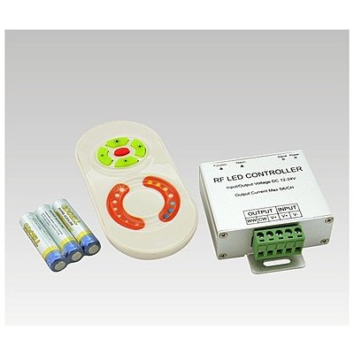 Příslušenství k LED osvětlení LED CCT controller DC12-24V 2x5A + ovladač bílý +3AAA (blistr) – Zboží Mobilmania