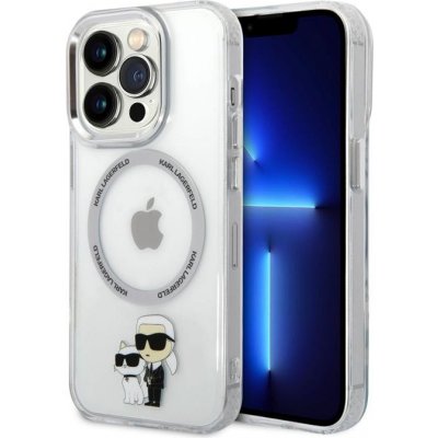 Karl Lagerfeld IML Karl and Choupette NFT MagSafe iPhone 15 Pro Max čiré