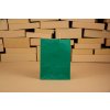 Papírová dárková taška s krouceným uchem zelená 24x10x32 cm