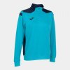 Pánská mikina Joma Champion SHIP VI SWEATSHIRT FLUOR TURQUOISE-NAVY 901268.013