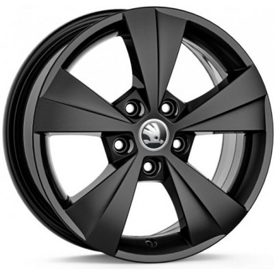 Škoda VELORUM 6,5x16 5x112 ET46 black metallic – Sleviste.cz