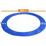 Aga kryt pružin na trampolínu 220 cm modrá – Sleviste.cz