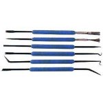 Speciální přípravky-háčky,kartáčky,jehly-6nástrojů – Zboží Dáma