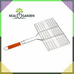 RealG Kovový grilovací rošt 34 x 58 cm RC-K-946 – Zboží Dáma