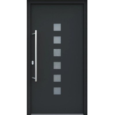 ARON vchodové dveře 3151-1 antracit 100 x 200 cm L – Hledejceny.cz