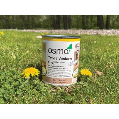 Osmo 3041 Tvrdý voskový olej Efekt 0,75 l Natural – Zboží Mobilmania