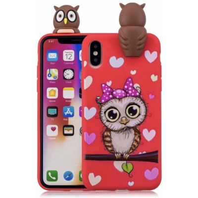 Pouzdro Cute Owl 3D Apple iPhone 6/6S – Zboží Mobilmania