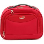 Madisson 44835A Cestovní kosmetický kufřík 29x35x12 Červená – Zboží Dáma