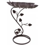 Outsunny Ptačí koupel / pítko ve tvaru lotosového listu 54 cm bronz – Zboží Mobilmania