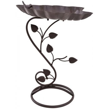 Outsunny Ptačí koupel / pítko ve tvaru lotosového listu 54 cm bronz