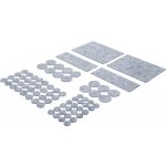 Sada filcových podložek pod nábytek, šedě melírované, 80dílná - BGS 80702 – Hledejceny.cz