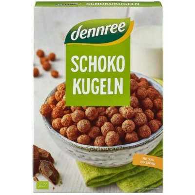 Dennree Čokoládové kuličky 250 g – Zboží Dáma