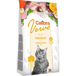 Calibra Verve Grain Free Sterilised kuřecí & krůtí 2 x 3,5 kg