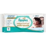 Pampers Dětské čisticí ubrousky, Aqua Soft Touch Baby 60 ks – Zbozi.Blesk.cz