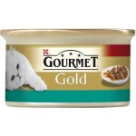 Gourmet Gold cat kousky masa losos & kuře 85 g – Hledejceny.cz