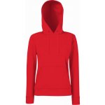 Fruit of the Loom mikina Classic Lady-Fit Hooded Sweat dámská light pink – Hledejceny.cz