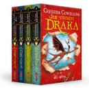 Kniha Jak vycvičit draka 1.-4. díl 4 knihy - Cressida Cowell