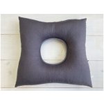 ELIKS Rektální polštář na sezení s pohankou 40 x 40 cm šedý – Sleviste.cz