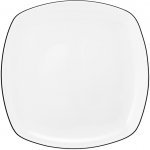 Seltmann Weiden Lido Black Line Dezertní talíř hranatý 20 cm – Hledejceny.cz