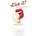 Lick it! erotický lubrikační masážní gel s vůní a příchutí čokolády 50 ml – Zboží Mobilmania