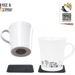 Silwy magnetická sada porcelánových hrnků + 2 podložky 270 ml – Zboží Dáma