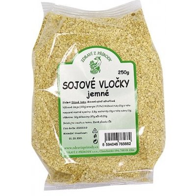 Zdraví z přírody Vločky sojové jemné 250 g