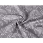 Bytový Textil Škodák a.s. Blackout - zámecký vzor na šedé, 140 x 250 cm – Zboží Mobilmania