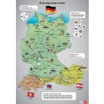 Team Deutsch neu 1 (A1) – plakát mapa DACH – Hledejceny.cz