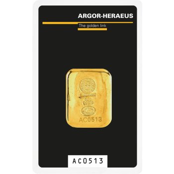 Argor-Heraeus zlatý slitek litý 50 g