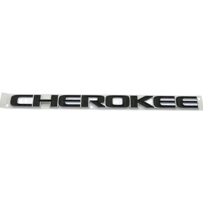 Jeep Grand Cherokee WK2 Nápis Cherokee bílo černý