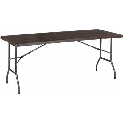 MultiGarden SZK-180B Skládací cateringový stůl 180 cm, hnědý – Sleviste.cz