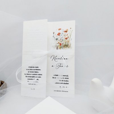 Svatební oznámení rozkládací Podzimní ráno 1 – Hledejceny.cz