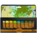 Charvin Paris olejové barvy Extra Fine 9 ks zelené odstíny – Hledejceny.cz