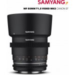Samyang 85mm T1.5 VDSLR MK2 Canon EF – Hledejceny.cz
