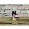 Dětské kotníkové boty Pegres Barefoot zimní obuv BF40 růžové