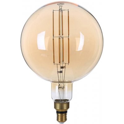 Optonica LED Žárovka E27 G200 Golden Glass Stmívatelná 8W Teplá bílá – Zboží Živě