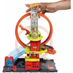 Mattel Hot Weels City super hasičská stanice se smyčkou HKX41 – Zboží Mobilmania