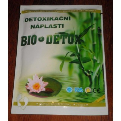 Bio detox detoxikační náplasti 2in1 2 ks