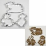 Vykrajovátka Velikonoční sada Ovečka, zajíček, kuřátko – Hledejceny.cz