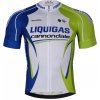 Cyklistický dres BONAVELO LIQUIGAS CANNONDALE - modrá/zelená/bílá