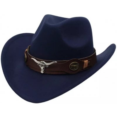Klobouk Cowboy tm.modrá – Zboží Dáma
