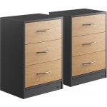 FurniGO Eloise 54 x 39 x 28 cm – Zboží Dáma