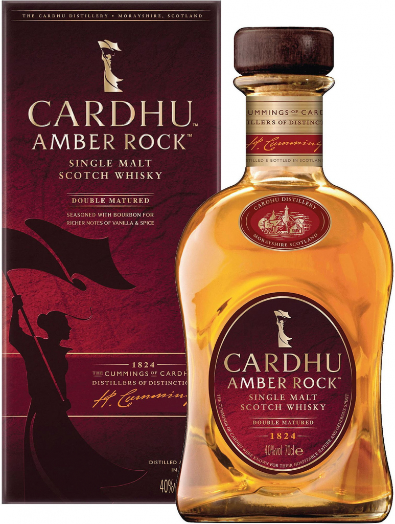 Cardhu Amber Rock 40% 0,7 l (karton)