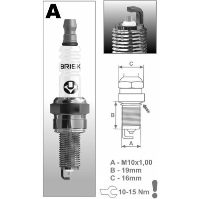 Zapalovací svíčka BRISK 1519