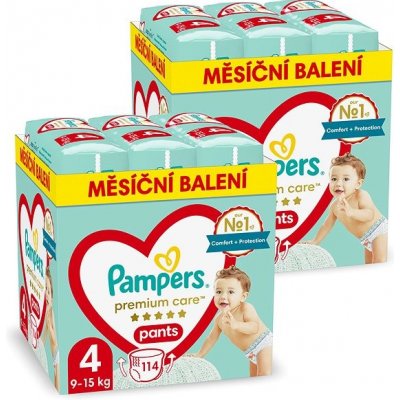 Pampers Premium Care Pants 4 228 ks – Hledejceny.cz