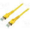 síťový kabel Harting 09488485745075 Patch, S/FTP, 6a, licna, Cu, PUR, 7,5m, žlutý