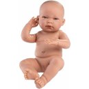 Llorens 84334 NEW BORN HOLČIČKA realistická miminko s celovinylovým tělem 43 cm