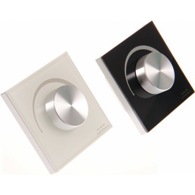 T-LED Nástěnný triakový stmívač dimLED pro LED svítidla 230V Barva:: černá – Sleviste.cz